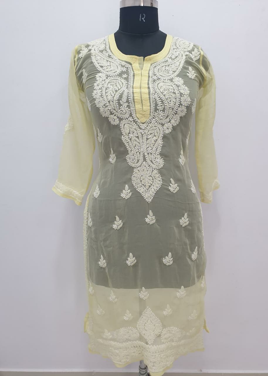 CHIKANKARI KURTI